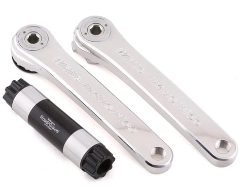 White Industries R30 Road Cranks (Polished Silver) (30mm Spindle) (170mm)